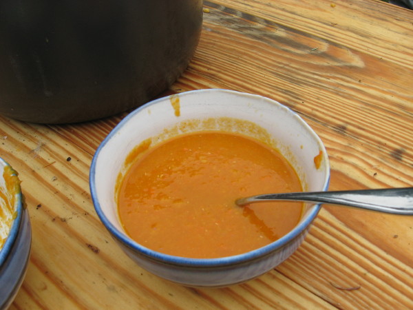 Carrot Ginger Lentil Soup